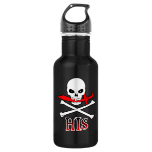 Botella De Agua Pirata Su