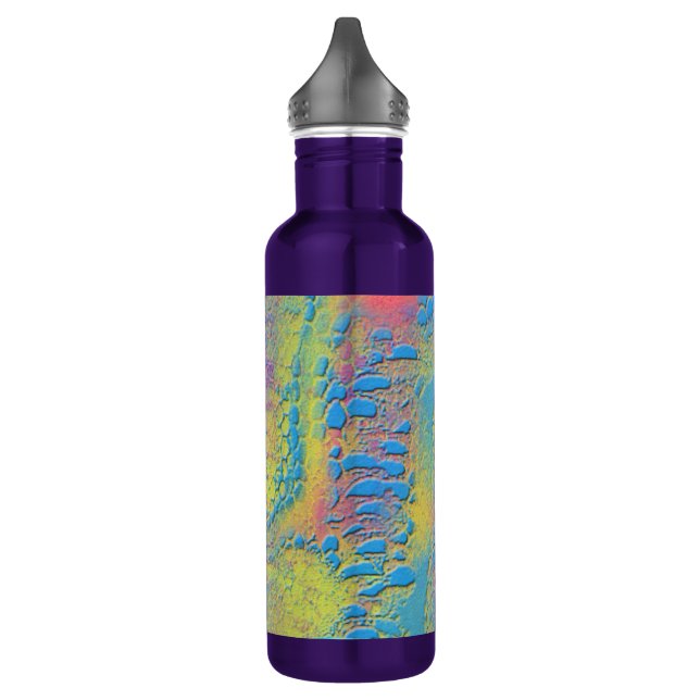 Botella De Agua PIRÓN - fractal decorativo moderno - (Izquierda)