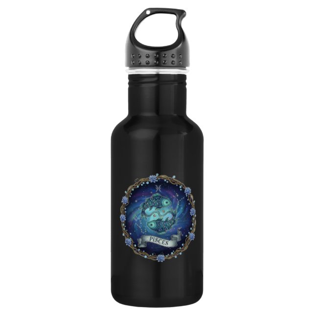 Botella De Agua Pisces Water Bottle (Anverso)