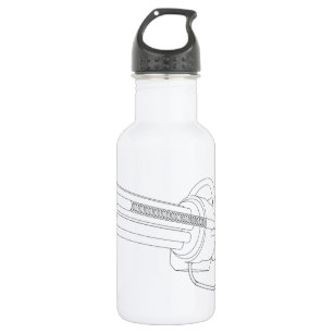 Botella De Agua Pistola de Rotación Steampunk