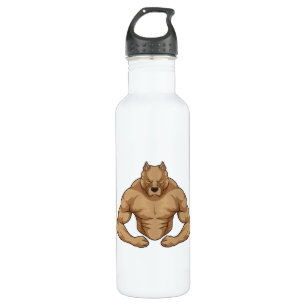 Botella De Agua Pitbull como el caso de Bodybuilder