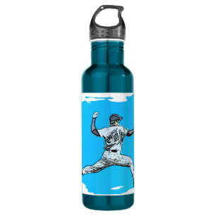 Botella De Agua Pitcher de Béisbol Fastball