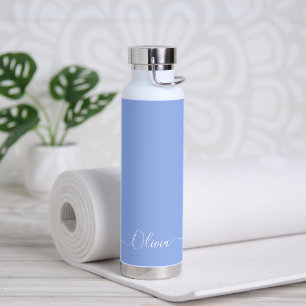 Botella De Agua PixDezines azul cielo DIY Color