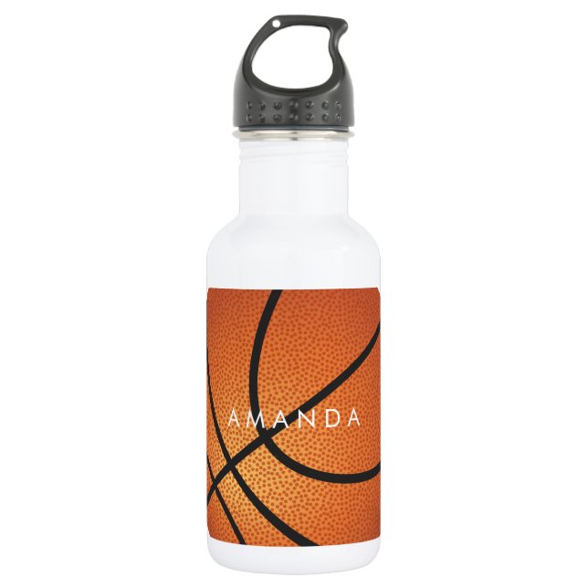 Botella De Agua PixDezines DIY baloncesto (Anverso)