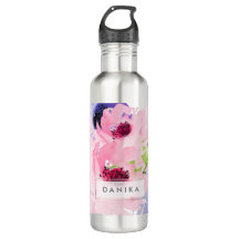 PíxDezines Floral/Acuarela/Rosa de agua