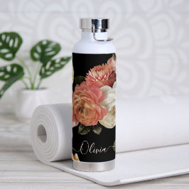 Botella De Agua PixDezines Fondo para el DIY Botánico