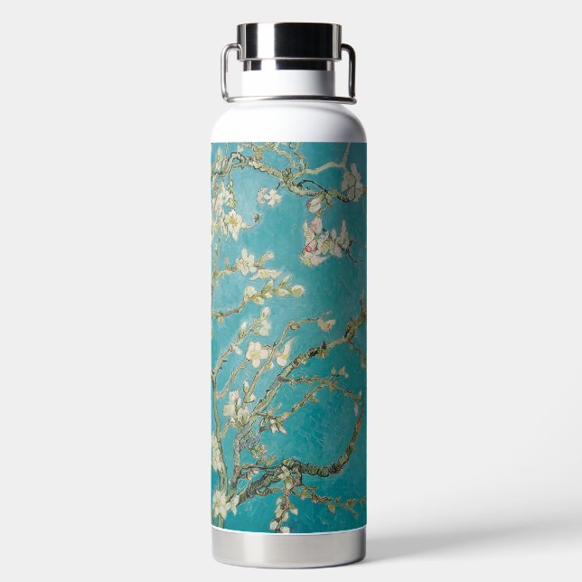 Botella De Agua PixDezines Van Gogh Almond Blossom, St Remy (Parte trasera)