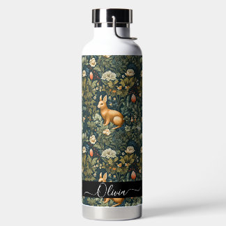 Botella De Agua PixDezines William Morris Woodland