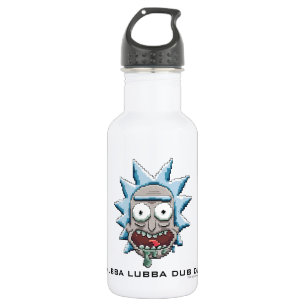 Botella De Agua Pixelverse Rick Drooling Head