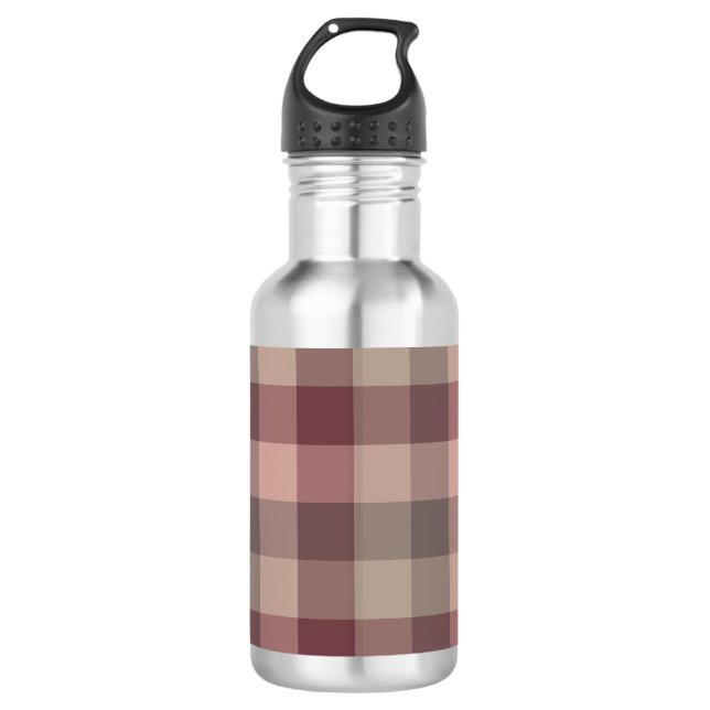 Botella De Agua Plaid de blushwood (Anverso)