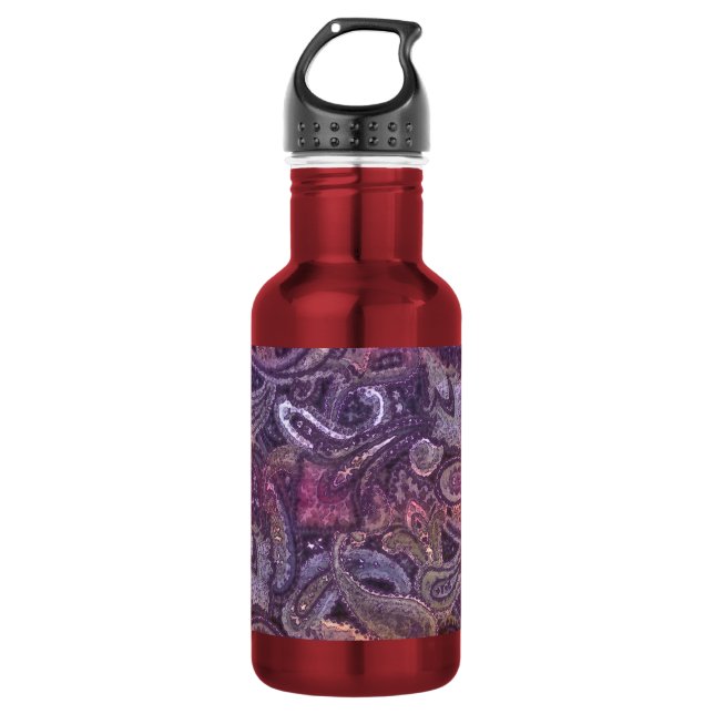Botella De Agua Plain Paisley 3 (Anverso)