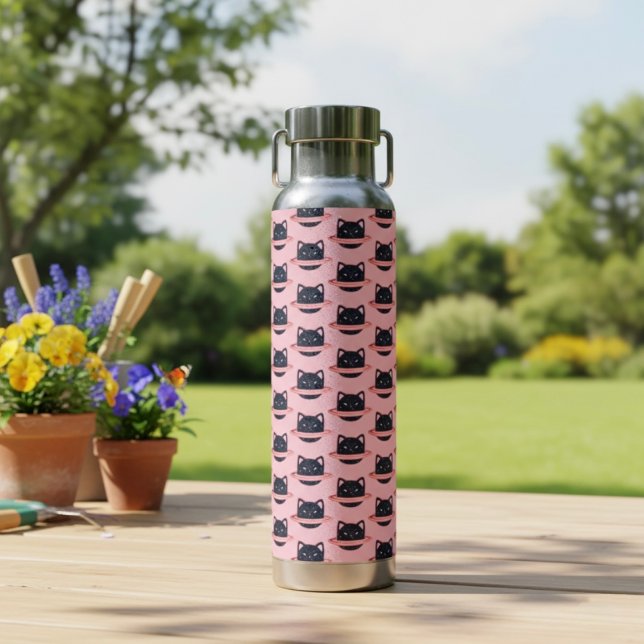 Botella de agua Planet Cat (Subido por el creador)