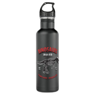 Botella De Agua Planeta Dinosaurio Tierra Era Mesozoica   Dinosaur