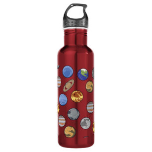 Botella De Agua Planetas de sistemas solares de galaxia, Tierra, P