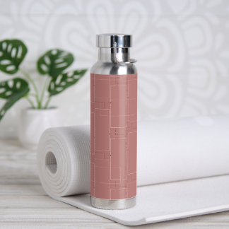 Botella de agua - Plano en Blush Mauve