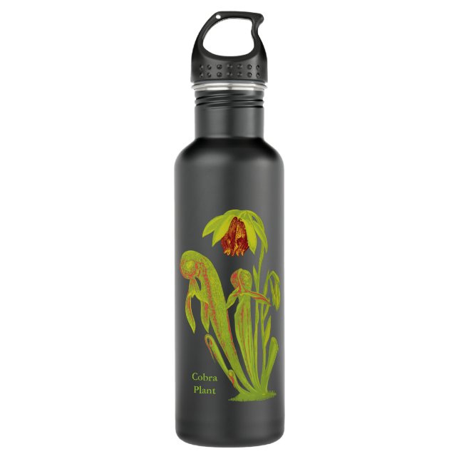 Botella De Agua Planta carnívora de la cobra (Anverso)