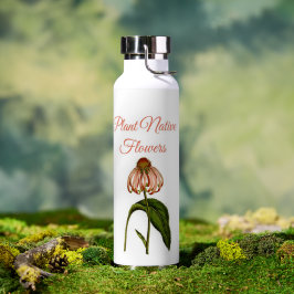 Botella de agua Plantar Flores Nativas 