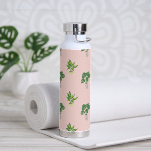 Botella De Agua Plantas tropicales Monstera Dieffenbachia Cute