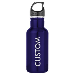 Botella De Agua Plantilla personalizada personalizado del espacio