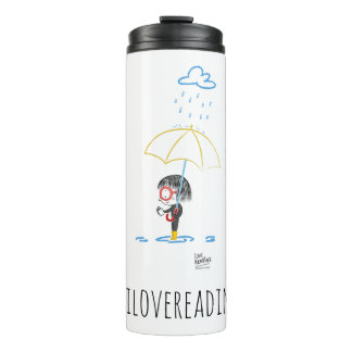 Botella de agua plástica.