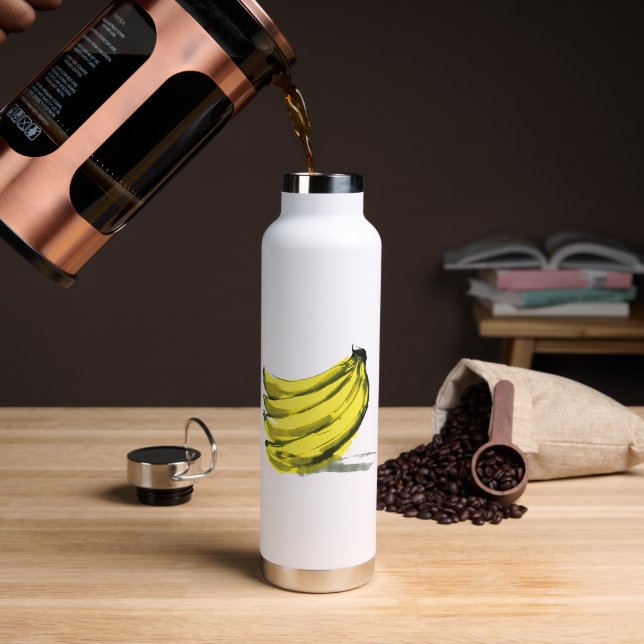 Botella De Agua Plátano (Café (girado))
