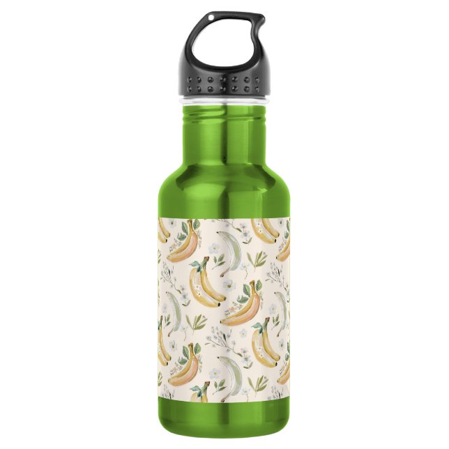 Botella De Agua Plátanos por Cerezas (Anverso)