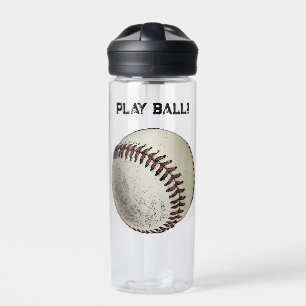 Botella De Agua Play Ball Baseball Sketch - Deportes Batup