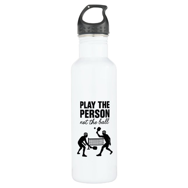 Botella De Agua Play the Person Not the Ball Premium (Anverso)