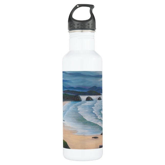 Botella De Agua Playa Cannon (Anverso)