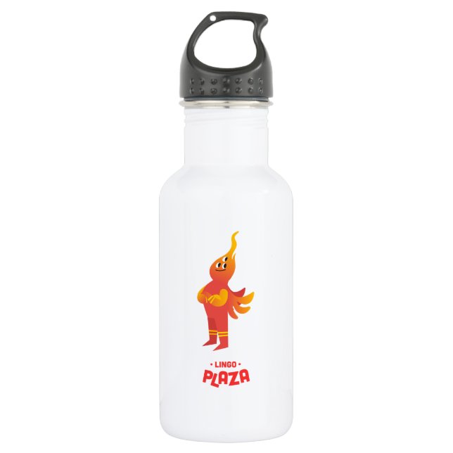 Botella de agua Plaza (Anverso)
