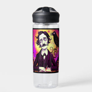 Botella De Agua Plaza Edgar Allan Poe Raven