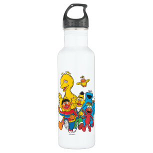 Botella De Agua Plaza Sésamo 123