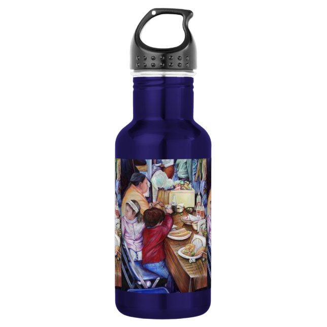 Botella De Agua Plegable Picnic, México (Anverso)