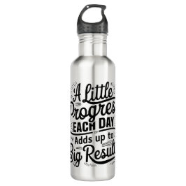 Botella De Agua Poco progreso diario