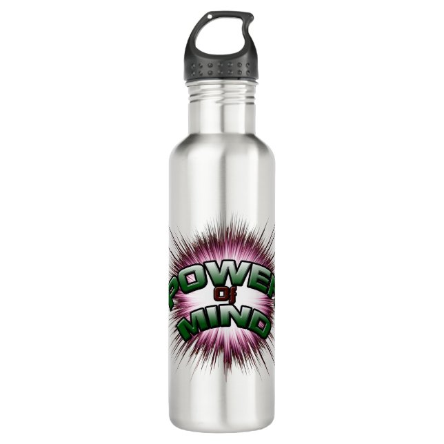 Botella De Agua Poder De La Mente (Anverso)