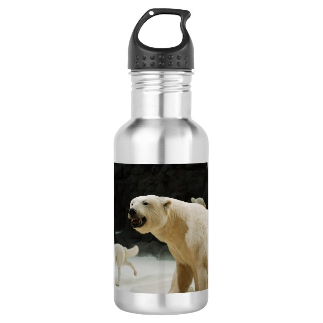 Botella de agua Polar Bear Grin (Anverso)