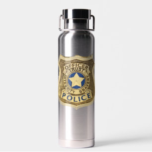 Botella De Agua Policía