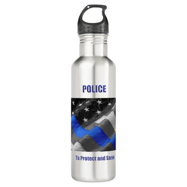 Botella De Agua Policía (Anverso)