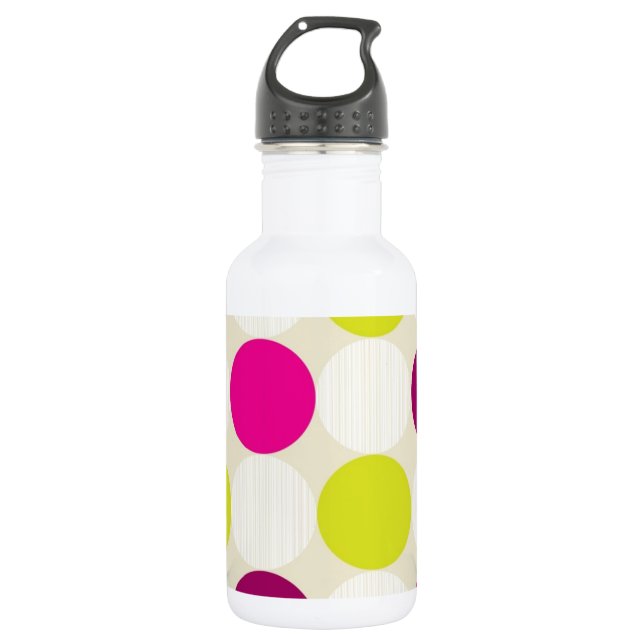Botella de agua Polka Dots (Anverso)
