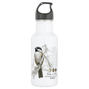 Botella De Agua pollitos de madera de invierno modernos