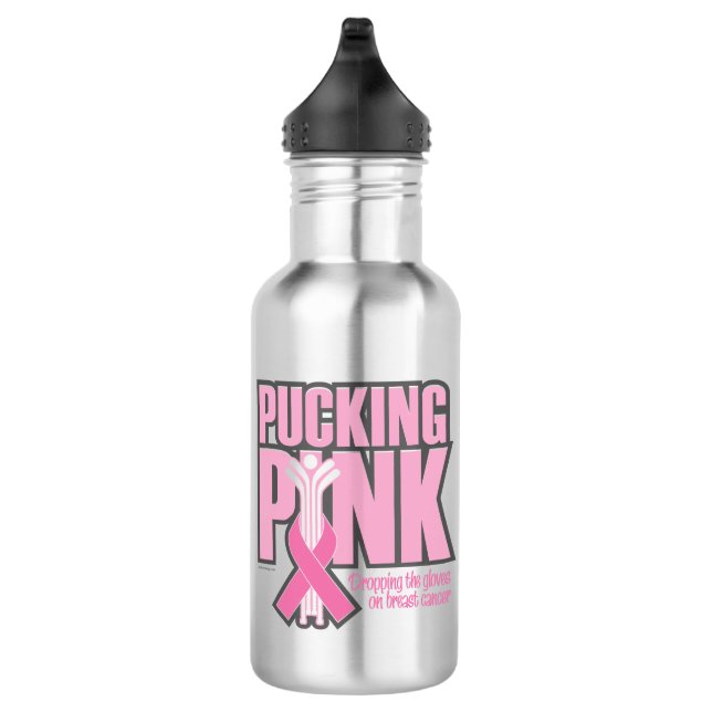 Botella De Agua Poniendo rosado (hockey) (Derecha)