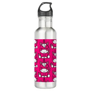 Botella De Agua Pony de Unicornio rosa