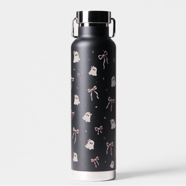Botella de agua Pookie Ghost Cute Halloween (Delantero)