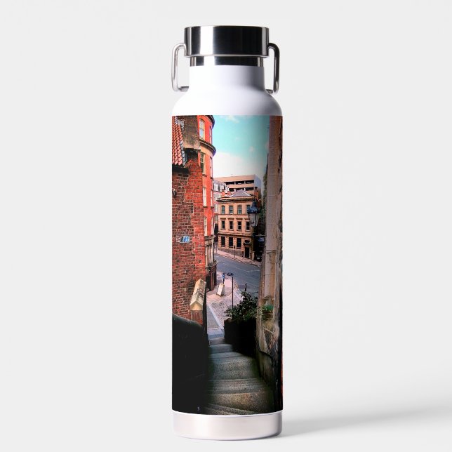 Botella De Agua Por las escaleras de Newcastle (Delantero)