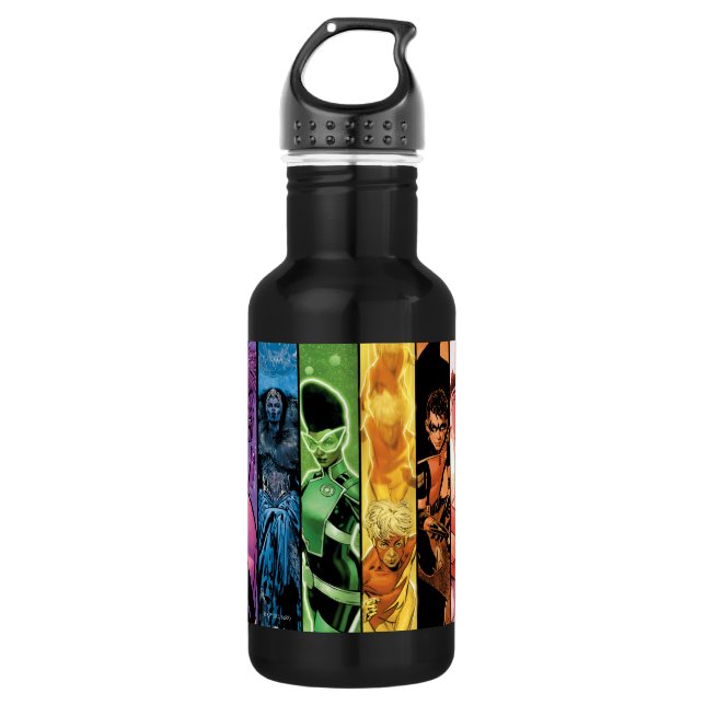 Botella De Agua Portada de cómic con orgullo DC 2022 (Anverso)