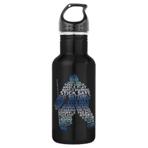 Botella De Agua Portero del hockey