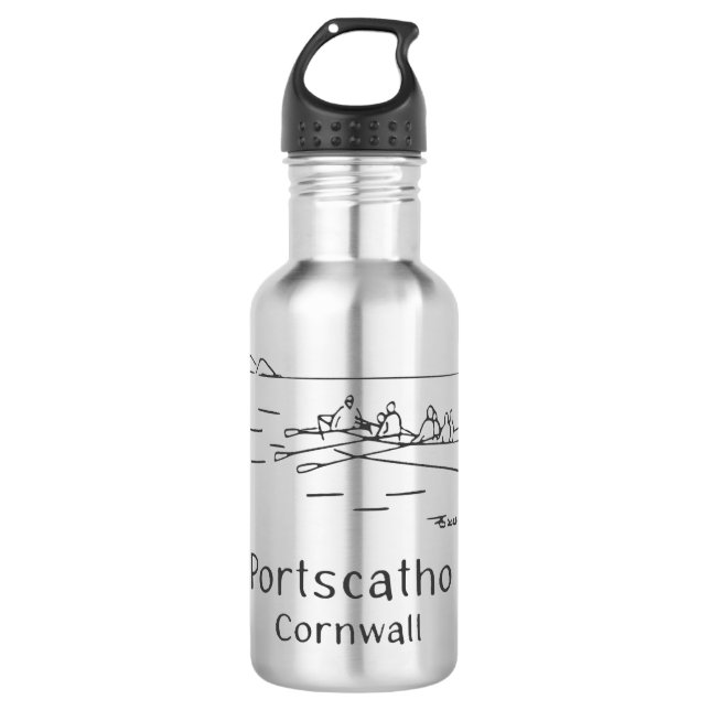 Botella De Agua Portscatho Gig Rowers Water Bottle (Anverso)