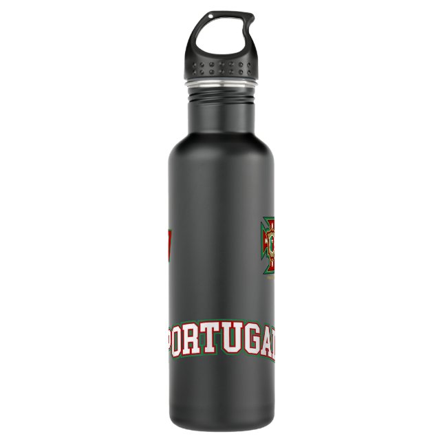 Botella De Agua Portugal Número 7 Equipo de fútbol Deportivo Portu (Anverso)