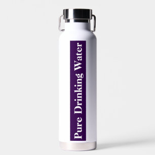 Botella de agua potable