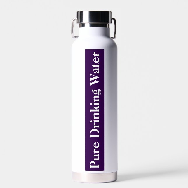 Botella de agua potable (Delantero)